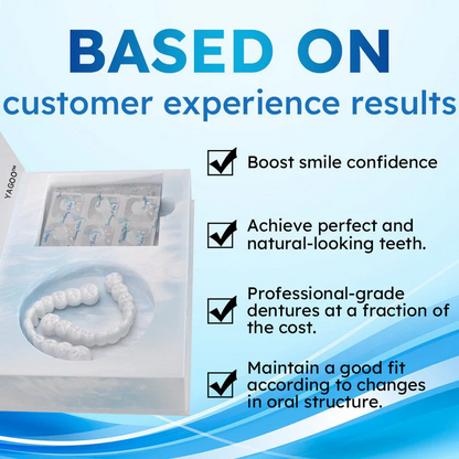 Official Store | DedMuller™ Moldable Dentures🧑🏽‍⚕️Obtain American Dental Association (ADA) Certification ✅