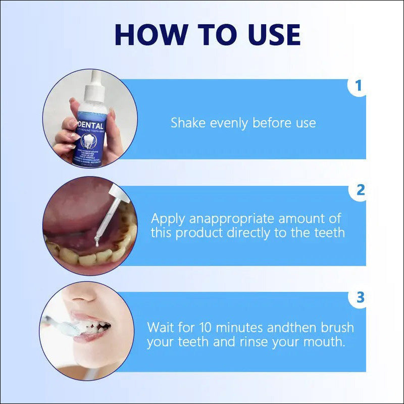 SkolayVita™ Fluoride-Free Hydroxyapatite Tooth Armor Drops & Enamel Repair, Whitening & Fresh Breath