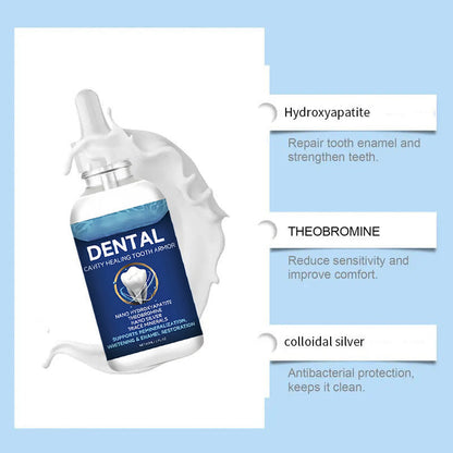 SkolayVita™ Fluoride-Free Hydroxyapatite Tooth Armor Drops & Enamel Repair, Whitening & Fresh Breath