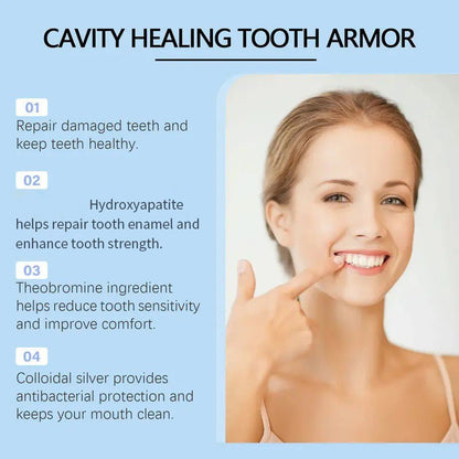 SkolayVita™ Fluoride-Free Hydroxyapatite Tooth Armor Drops & Enamel Repair, Whitening & Fresh Breath