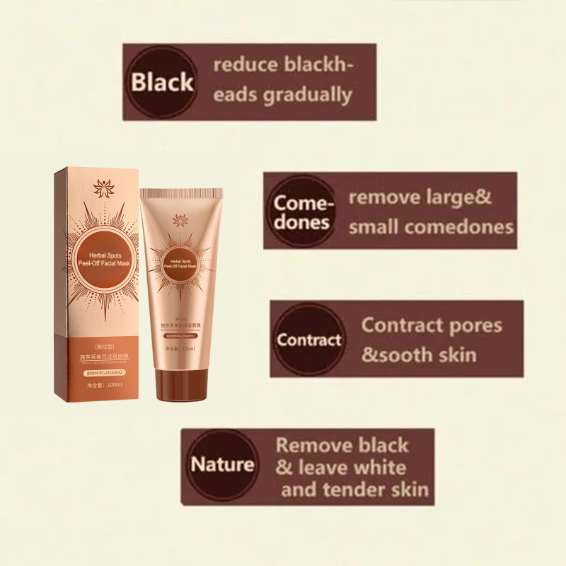 ✨2 kaufen+2 gratis✨Kräuter-Anti-Akne-Peel-Off-Maske