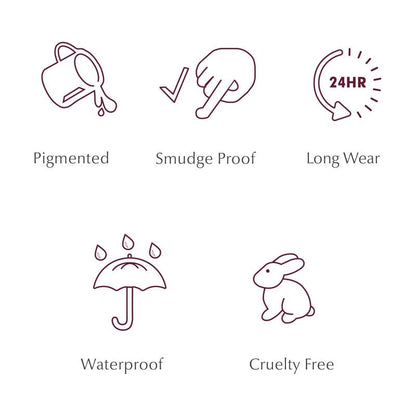 🌟Schnäppchen 🌟Wasserfester 24-Stunden-Eyeliner-Duo, anspitzbarer Kajalstift