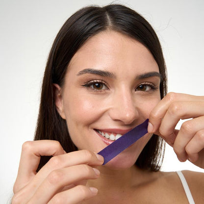 ✨Limited-Time 70% OFF Sale💜Purple Teeth Whitening Strips - Safe for Enamel