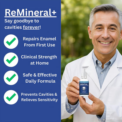 SkolayVita™ Fluoride-Free Hydroxyapatite Tooth Armor Drops & Enamel Repair, Whitening & Fresh Breath